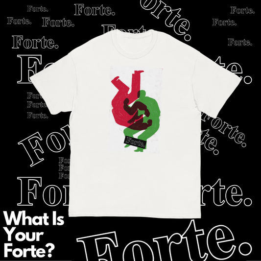 Forte Balance White Heavyweight T-Shirt